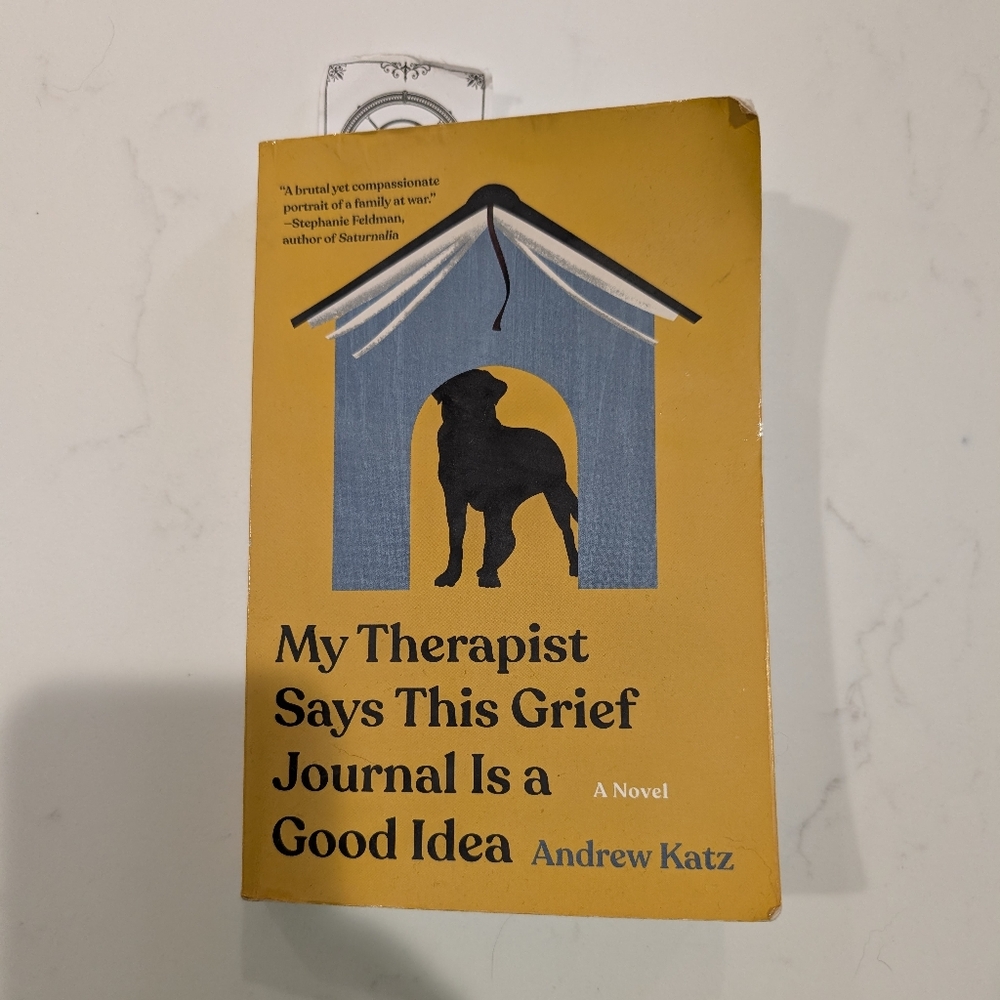 Yellow Book 'My Therapist Says This Grief Journal Is a Good Idea'